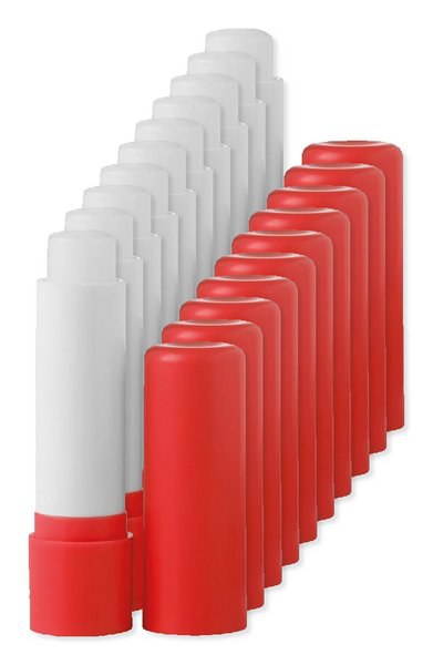 Pack mit 100 GiftRetail IT2698 - GLOSS Natürlicher Farbiger Lippenbalsam mit SPF10
