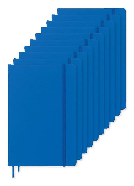Pack mit 10 GiftRetail AR1804 - ARCONOT DIN A5 Notizbuch