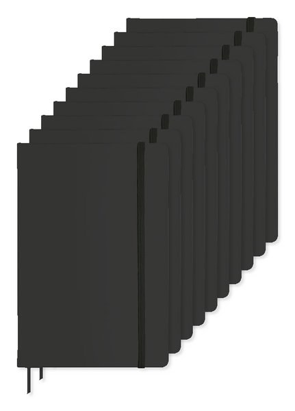 Pack mit 100 GiftRetail AR1804 - ARCONOT DIN A5 Notizbuch