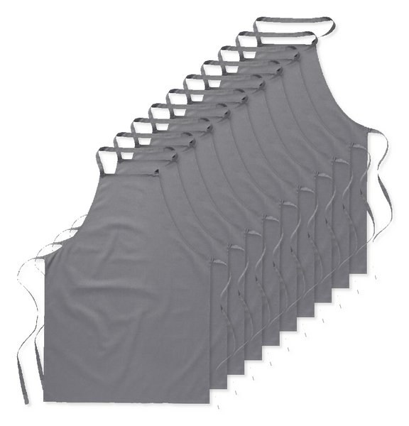Pack mit 100 GiftRetail MO7251 - KITAB Vielseitige Baumwollschürze für Küche und Garten