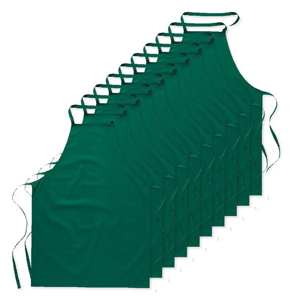 Pack mit 100 GiftRetail MO7251 - KITAB Vielseitige Baumwollschürze für Küche und Garten