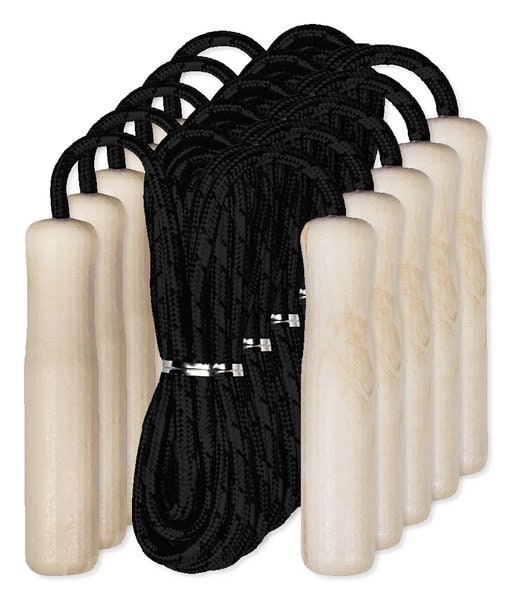 Pack mit 5 Goya 38052 - Springseil mit Holzgriff für Alle Altersgruppen JUMP