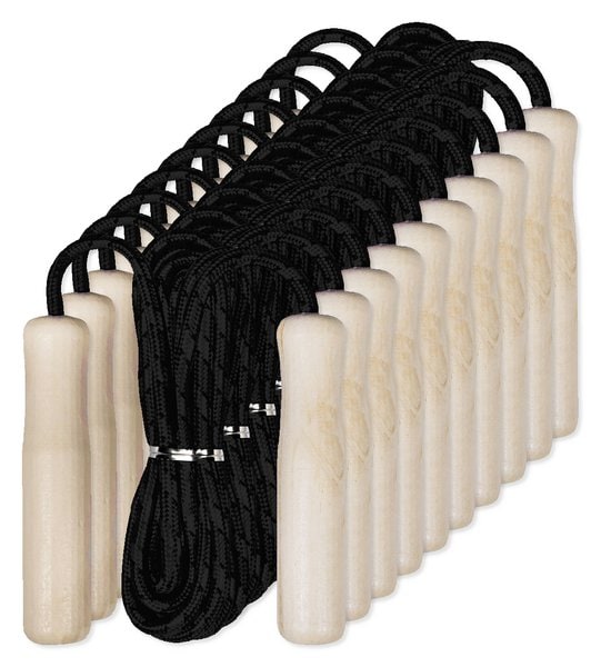 Pack mit 10 Goya 38052 - Springseil mit Holzgriff für Alle Altersgruppen JUMP