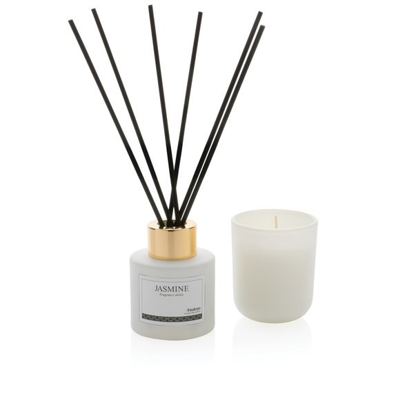 Ukiyo P262.97 - Ukiyo Geschenkset mit Kerze und Duftstäbchen