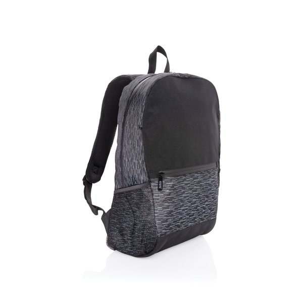 XD Collection P762.60 - AWARE™ RPET Reflektierender Laptop-Rucksack