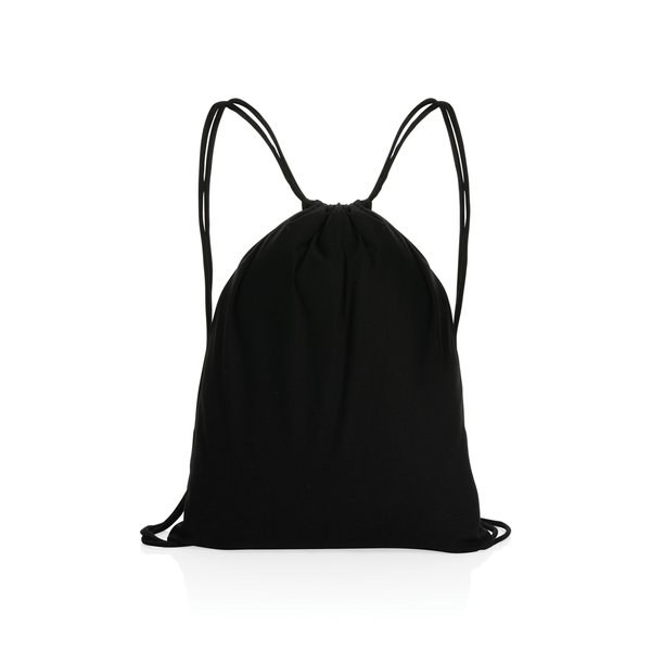 XD Collection P762.63 - Impact AWARE™ Kordelzug-Rucksack aus recycelter Baumwolle 145 g