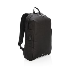 Swiss Peak P763.16 - Swiss Peak AWARE™ RFID and USB A laptop backpack