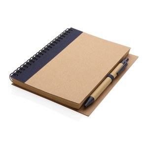 XD Collection P774.26 - Kraft spiral notebook with pen