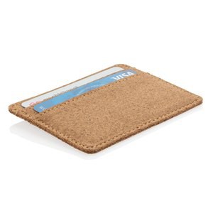 XD Collection P820.87 - Schlankes Portemonnaie aus Kork mit RFID-Schutz