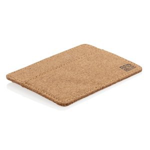 XD Collection P820.87 - Schlankes Portemonnaie aus Kork mit RFID-Schutz