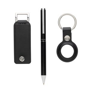Swiss Peak P820.98 - SP Tula RCS certified rPU 3 piece deluxe gift set
