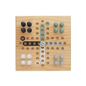 XD Collection P940.27 - Claire hölzernes Ludo-Spiel