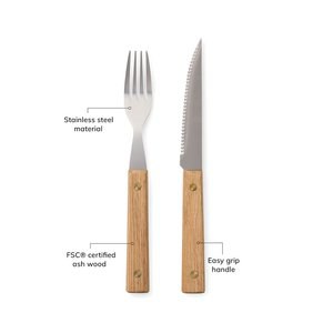 Vinga V42200 - VINGA Paso 8-tlg. BBQ Besteckset