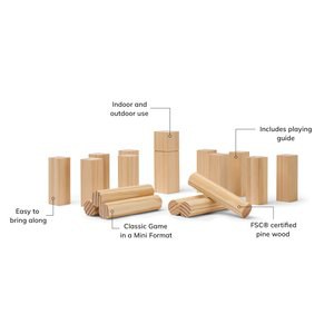 Vinga V45323 - VINGA Kubb mini game