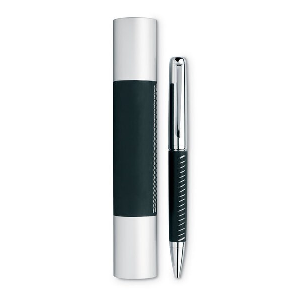 PREMIER Elegant Silver Chrome Metal Ball Pen in Gift Box - GiftRetail IT3350