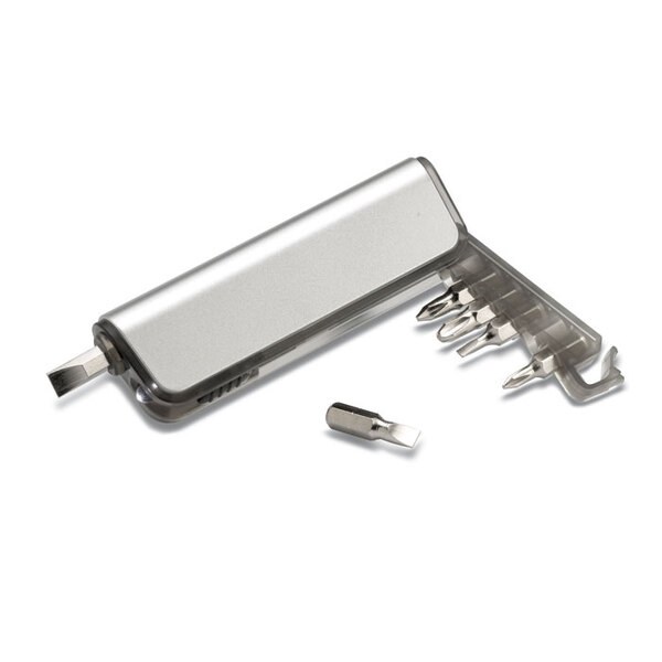 ALUTOOL Taschenlampe mit Werkzeug - GiftRetail IT3874