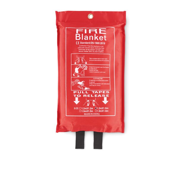 VATRA Feuer-Löschdecke 120x180cm - GiftRetail MO6386