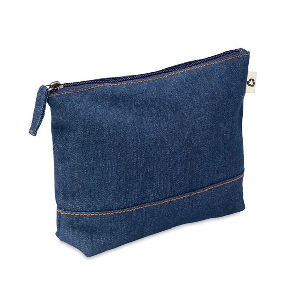 STYLE POUCH Estojo coméstica denim - GiftRetail MO6421