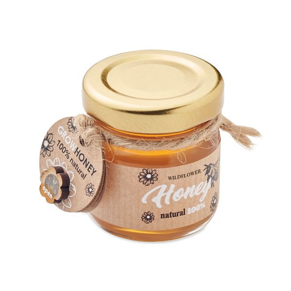 BUMLE Wildblumenhonig 50 g Glas - GiftRetail MO6439