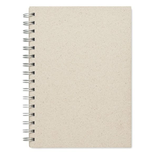 GRASS BOOK DIN A5 Notizbuch Graspapier - GiftRetail MO6541