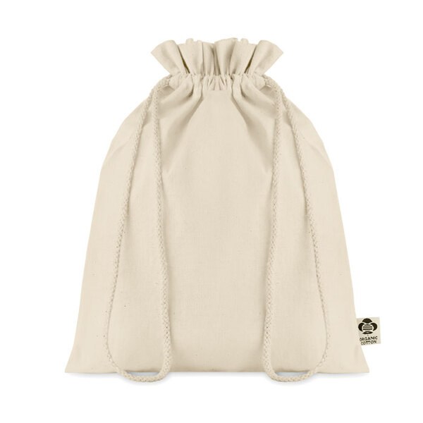 AMBER MEDIUM Eco-Friendly Medium Organic Cotton Gift Bag - GiftRetail MO6635