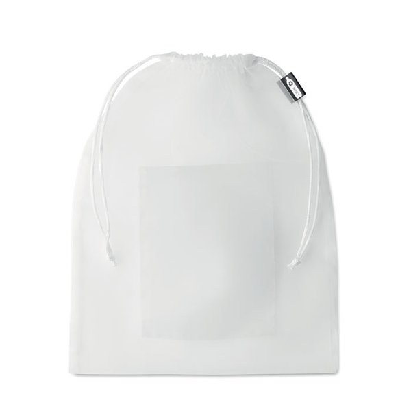 VEGGIE RPET Eco-Friendly RPET Mesh Food Storage Bag with Pocket - GiftRetail MO9880