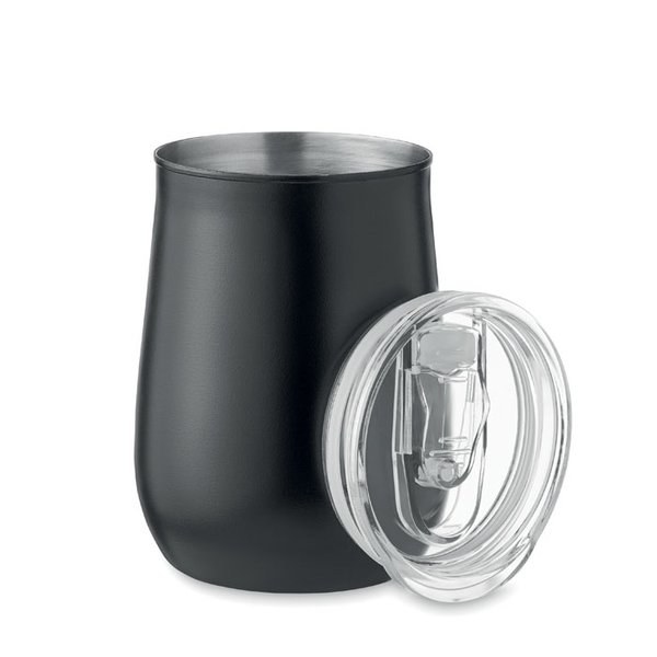URSA Becher recycelter Edelstahl - GiftRetail MO2090