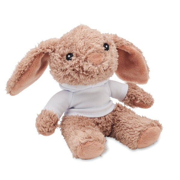 BUNNY Plüsch-Hase mit Hoody - GiftRetail MO2121