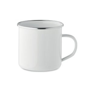 Vintage Enamel Sublimation Mug - 500ml Capacity - GiftRetail MO2203