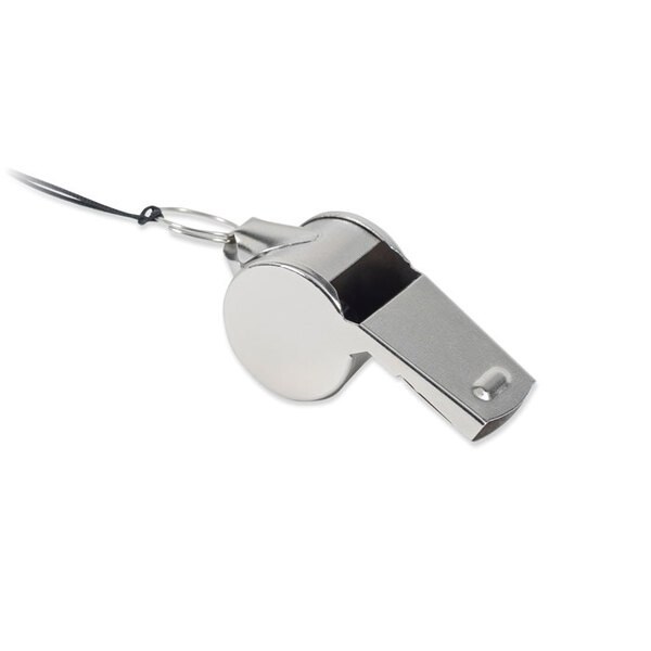 XIULA Sicherheits-Metallpfeife mit Lanyard - GiftRetail MO2268