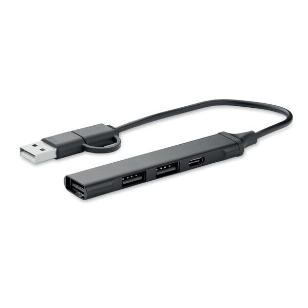 CURRENT 4 Port USB Hub - GiftRetail MO2294