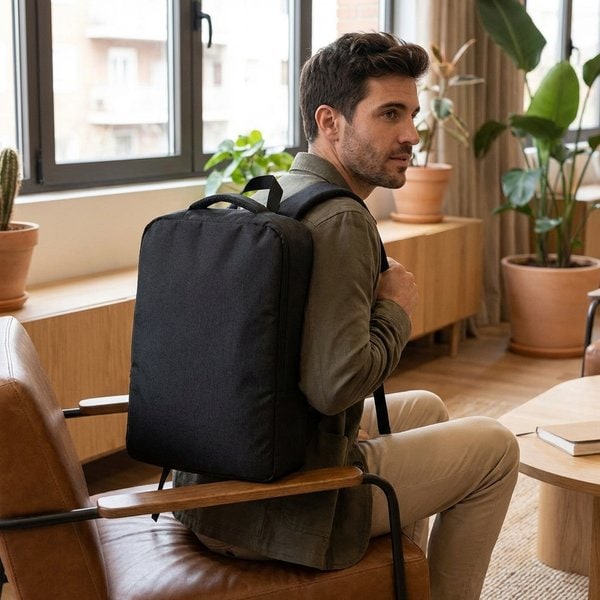 LAUGAR Slim 15 inch laptop backpack