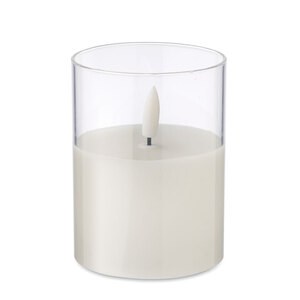 XANDLE+ LED-Wachskerze im Glashalter - GiftRetail MO2366