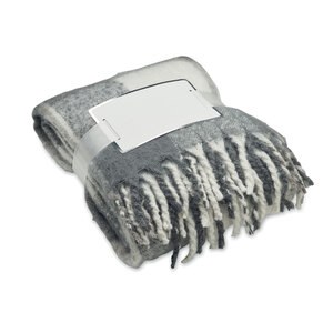 QUET Karierte Mohair-Decke - GiftRetail MO2382