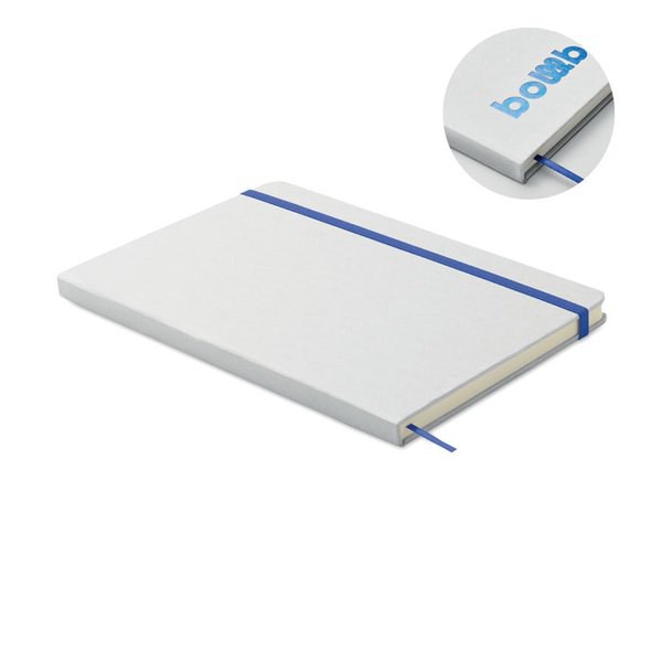 ROUTE WHITE DIN A5 Notizbuch für Gravur - GiftRetail MO2578