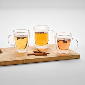 Elbe 450 Tasse Borosilikat Glas 440 ml - Aodaci AMG011