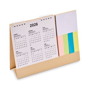 CALENDOO Tischkalender mit Memoblock - GiftRetail MO2756