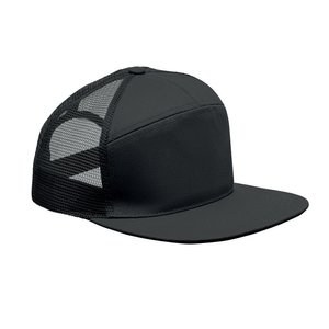 BEAD 7 panel flat visor cap - GiftRetail MO2866