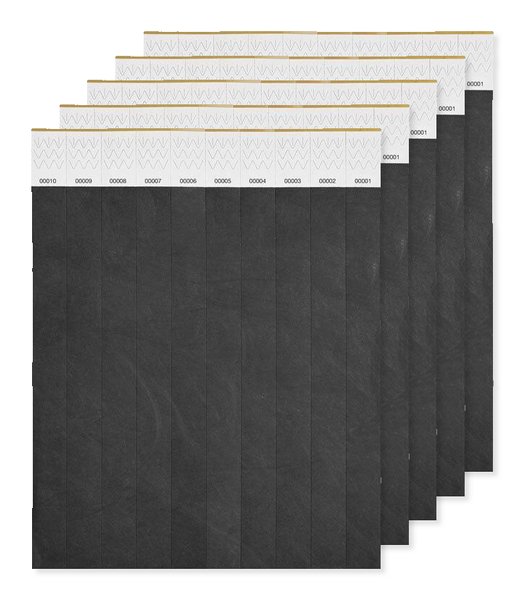 Durable Tyvek Event Wristbands - Pack of 10