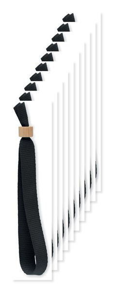 FIESTA RPET Eco-Friendly RPET Polyester Event Wristband
