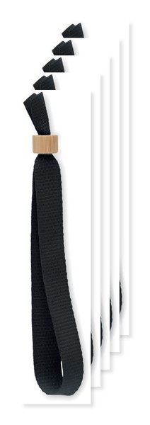 Pack mit 50 GiftRetail MO6706 - FIESTA Armband RPET-Polyester