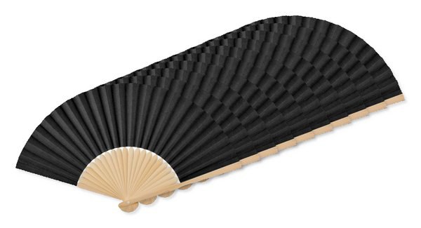 FANNY PAPER Elegant Bamboo and Paper Handheld Fan