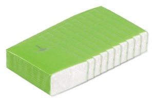 Pack mit 100 GiftRetail MO8649 - SNEEZIE Mini-Taschentuchpackung