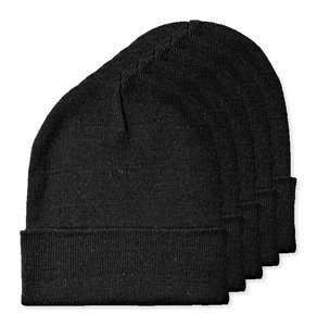Pack mit 5 GiftRetail MO2705 - BEANIX Beanie mit Bündchen