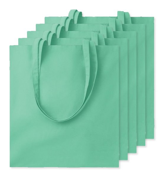COTTONEL COLOUR Eco-Friendly 140gsm Cotton Shopping Tote Bag
