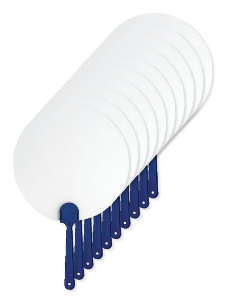PAYPAY Frosted Transparent Manual Hand Fan