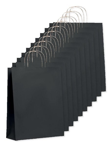 Pack mit 100 GiftRetail MO6174 - PAPER TONE L Papiertüte