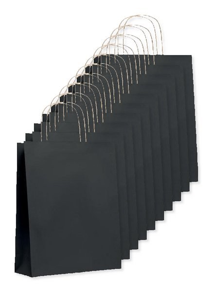 Pack mit 10 GiftRetail MO6173 - PAPER TONE M Papiertüte