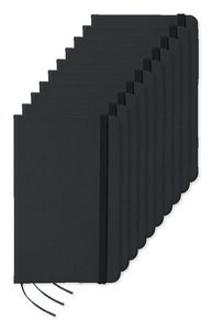 Pack mit 10 GiftRetail MO1800 - NOTELUX DIN A6 Notizbuch