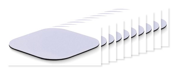 Pack mit 100 GiftRetail MO6474 - LIENZO Untersetzer Subli
